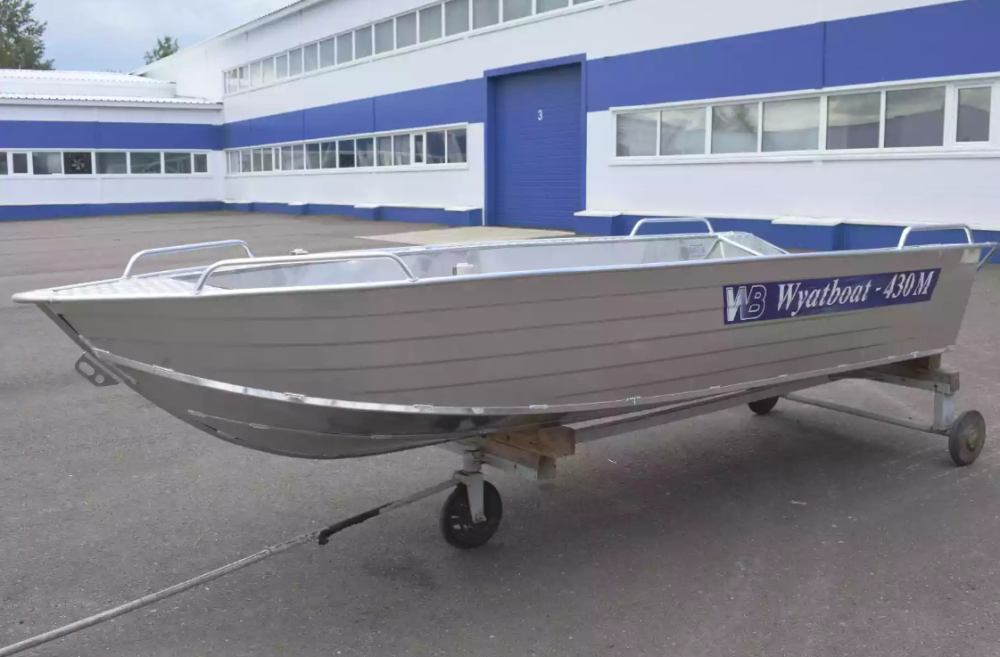 Алюминиевая лодка  Wyatboat-430М в Томске