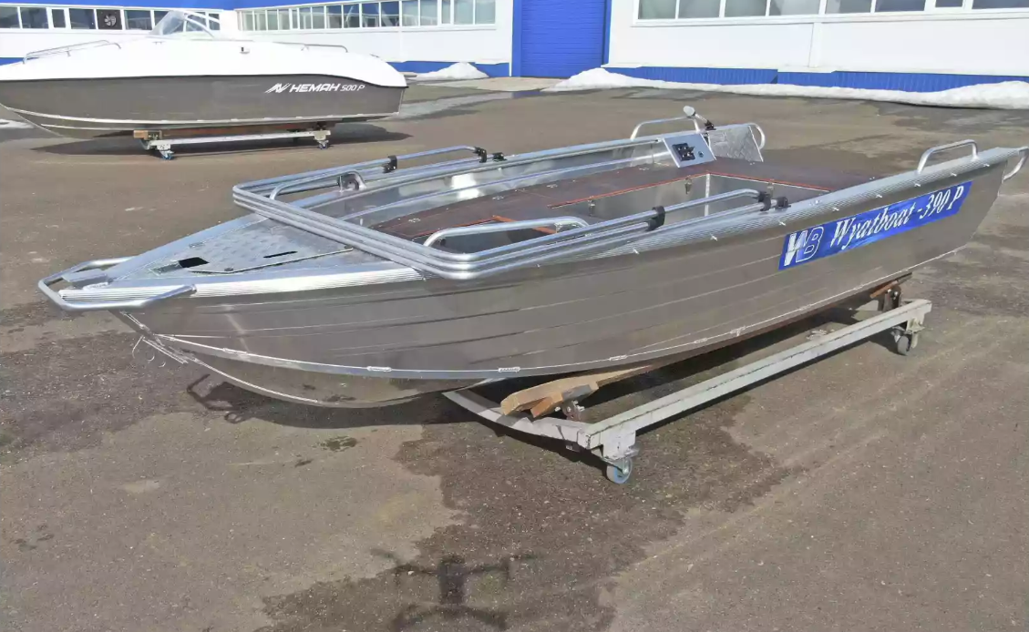 Алюминиевая лодка Wyatboat-390РМ в Томске