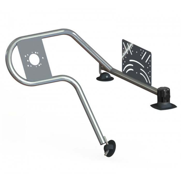 Стойка рулевая с креплением на баллон надувной лодки 32мм быстросъемная в Томске