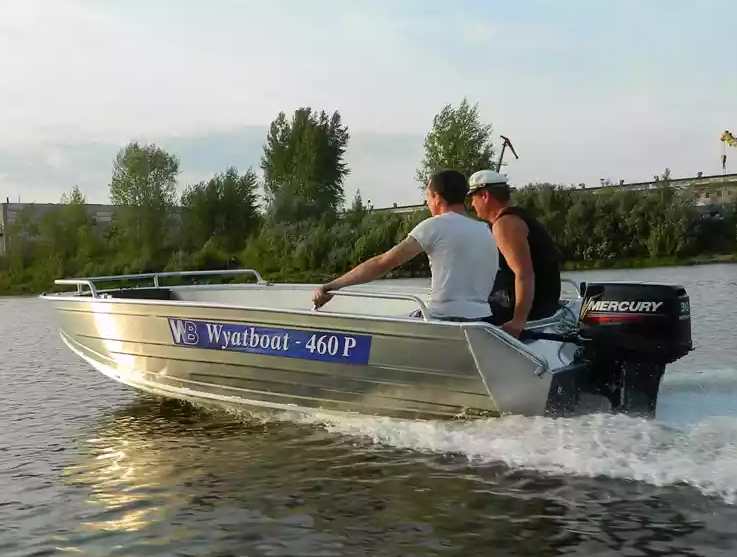 Алюминиевая лодка Wyatboat-460 P в Томске