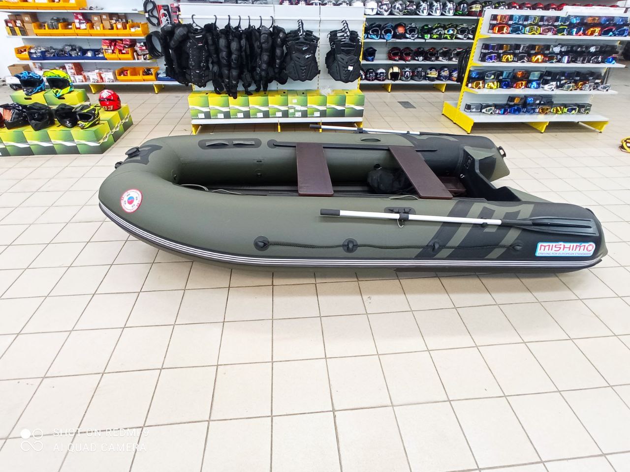 Лодка MISHIMO RIVER JET 470 под водомет в Томске