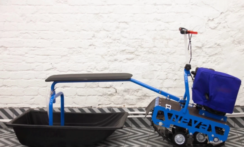 Мотобуксировщик НЕВА МС1-ZS (GB225) в Томске