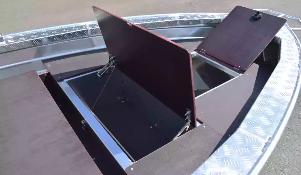 Алюминиевая лодка Wyatboat-390Р Fish в Томске