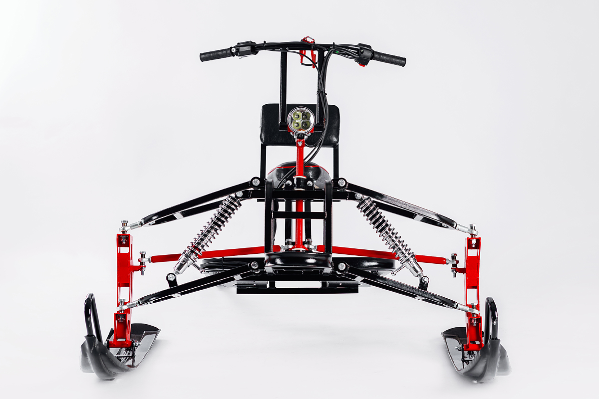 Лыжный модуль IKUDZO с подогревом ручек металлические лыжи в Томске