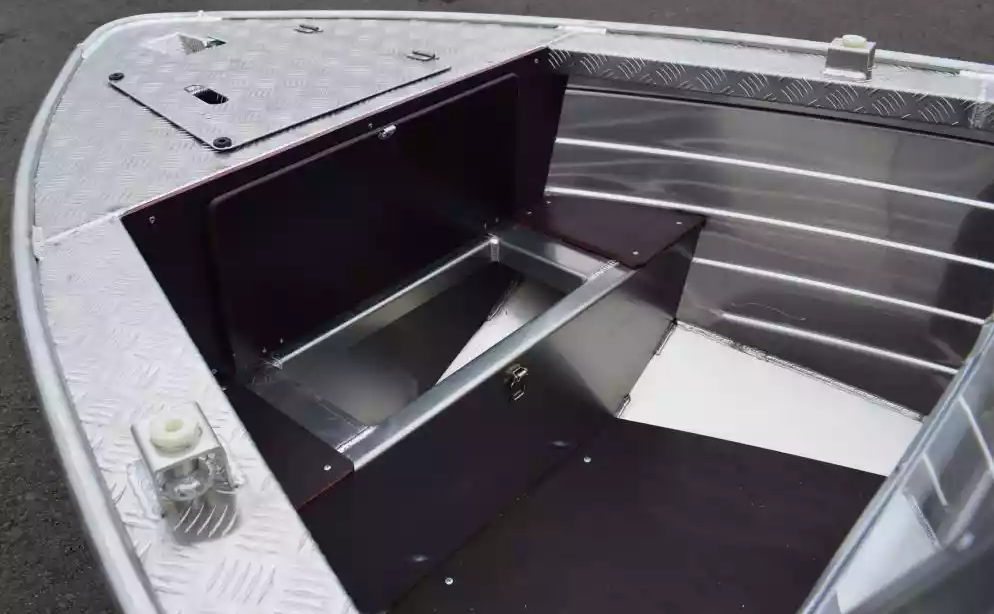 Алюминиевая лодка Wyatboat-390 DCM Увеличенный борт в Томске