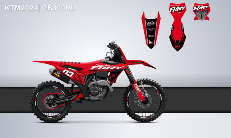 Кроссовый мотоцикл Sanchez Fury CB300RL в Томске