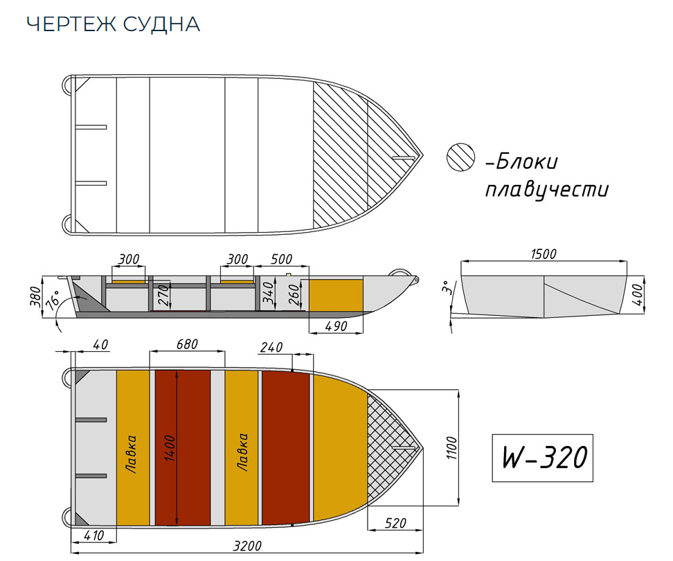 Алюминиевая Wyatboat-320 в Томске