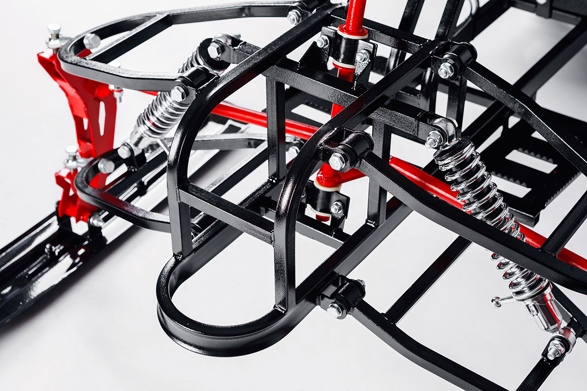 Лыжный модуль IKUDZO с подогревом ручек металлические лыжи в Томске