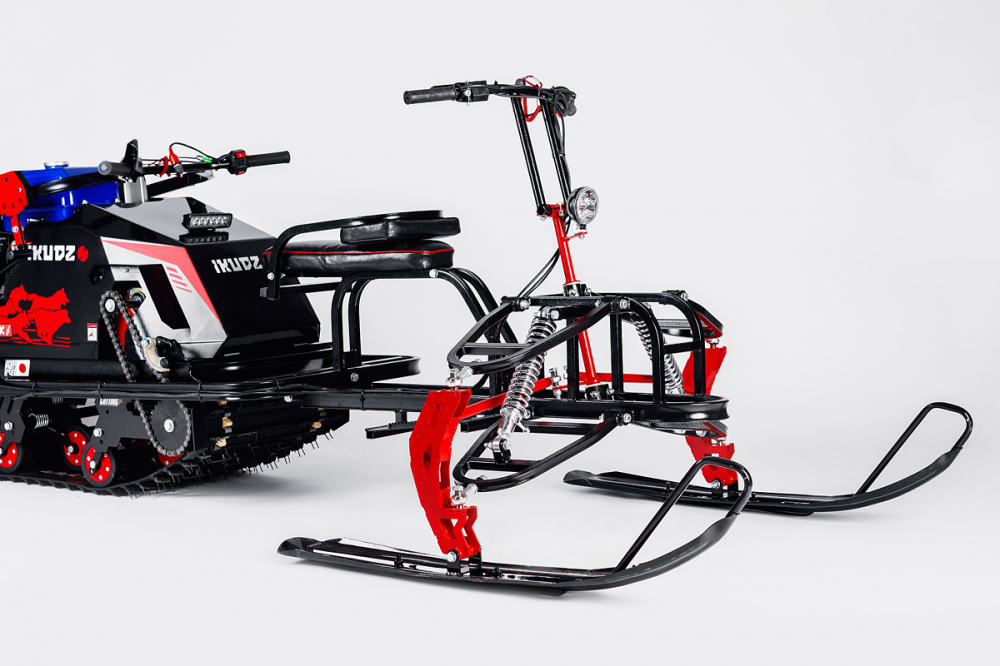 Лыжный модуль IKUDZO TERRAIN с подогревом ручек пластиковые лыжи в Томске