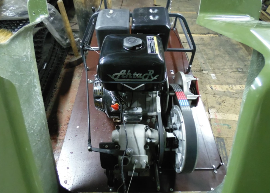 Мотобуксировщик AhtaR LR13 с реверс-вариатором Буран (задний ход) в Томске