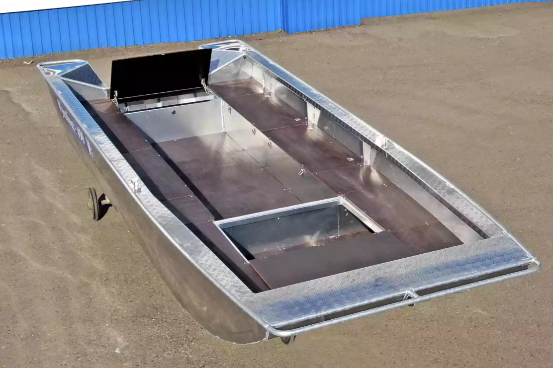 Алюминиевая лодка Wyatboat-490 Jonboat в Томске