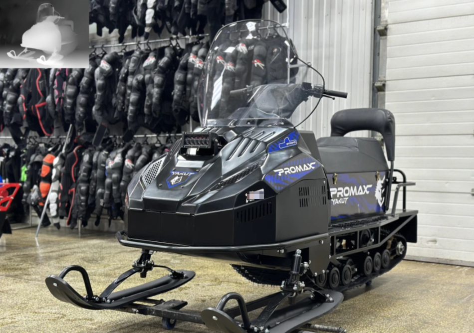 Снегоход PROMAX YAKUT R/К 500 2.0 4T 22 LONG в Томске