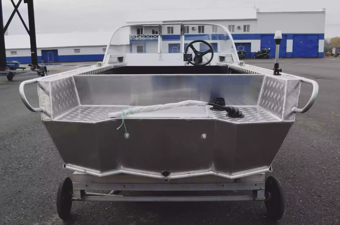 Алюминиевая лодка Wyatboat-390 Pro в Томске