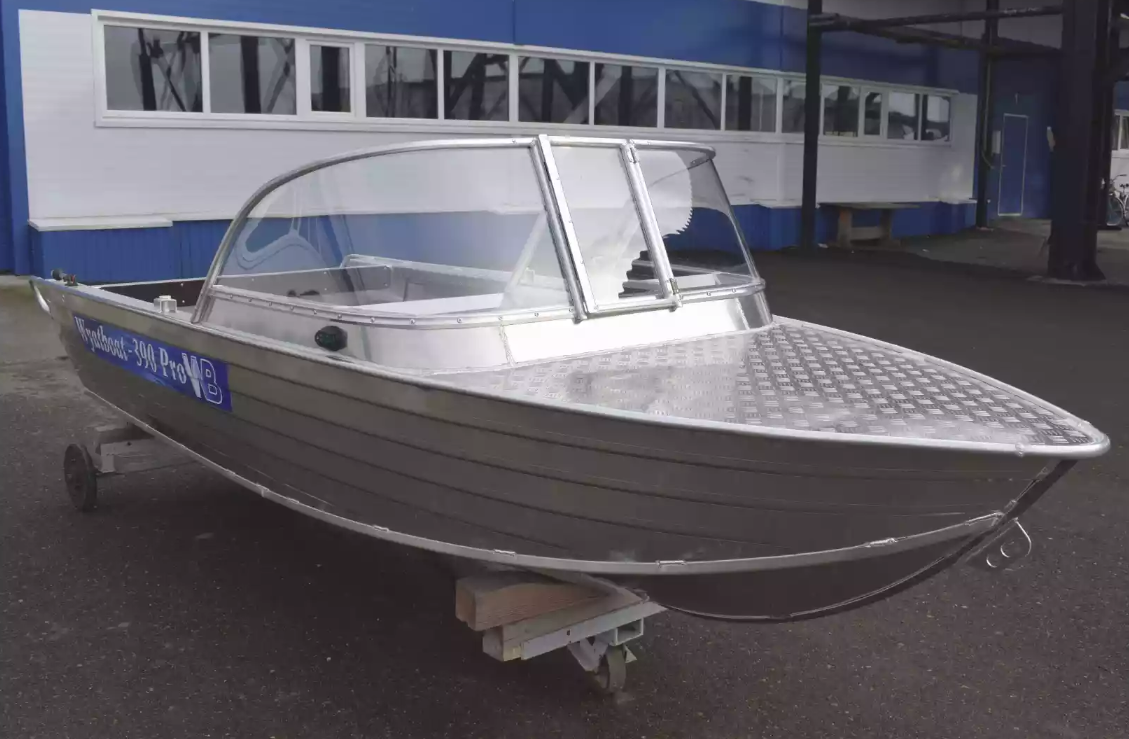 Алюминиевая лодка Wyatboat-390 Pro в Томске