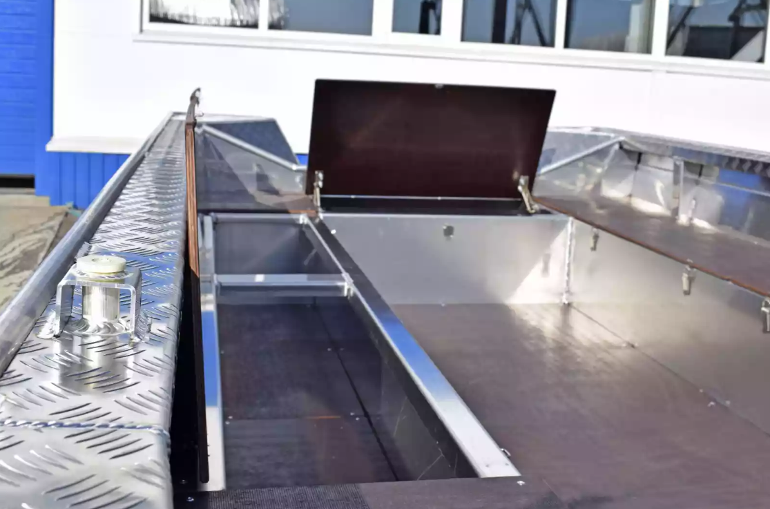 Алюминиевая лодка Wyatboat-490 Jonboat в Томске