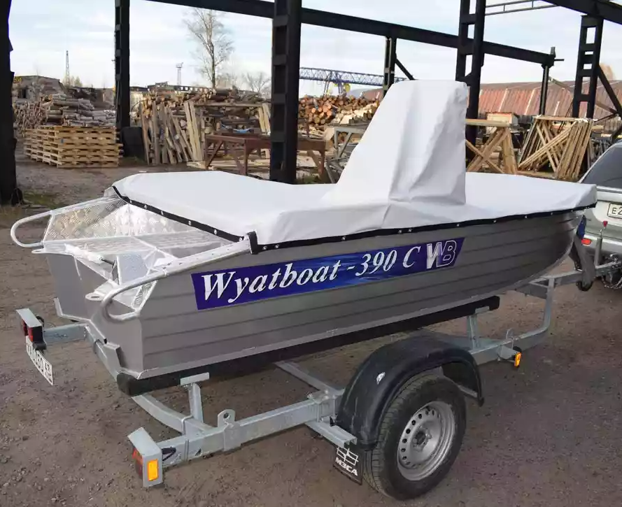 Алюминиевая лодка Wyatboat-390 C в Томске