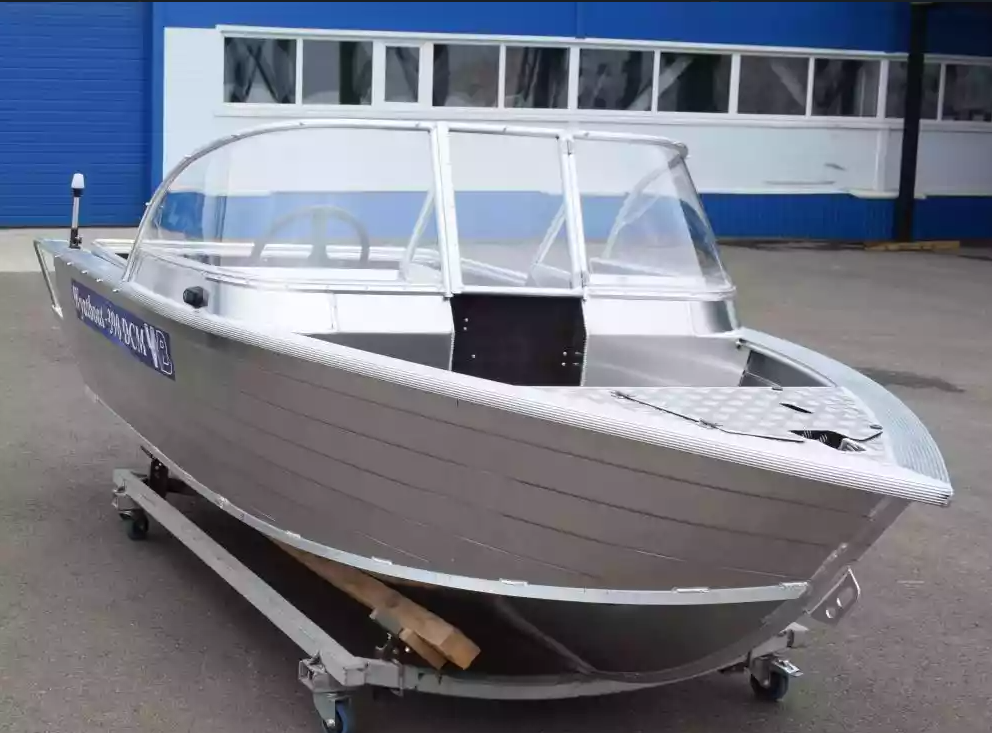 Алюминиевая лодка Wyatboat-390 DCM Увеличенный борт в Томске