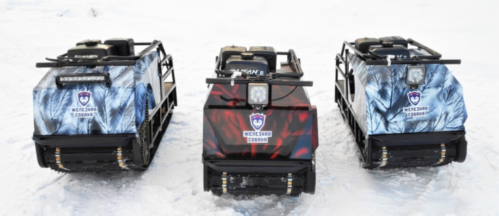 Мотобуксировщик Irondog (Железная собака) M600 20  Камуфляж Охотник в Томске