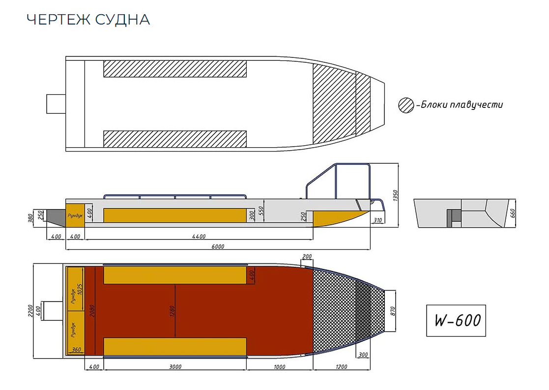 Алюминиевая лодка Wyatboat-600 в Томске