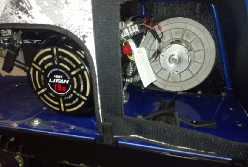 Мотобуксировщик ЮКОН 380 6.5 л.с. в Томске