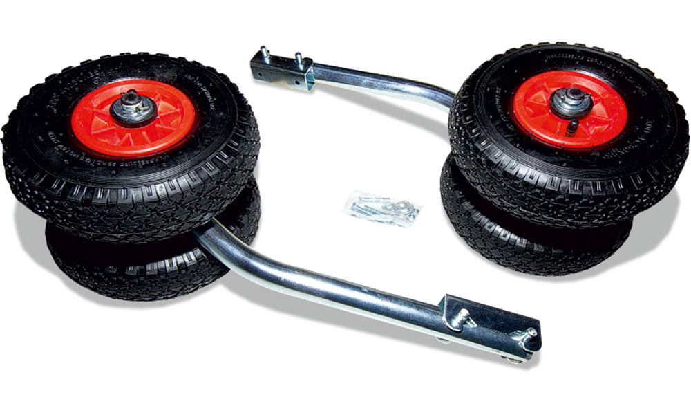 Транцевые колеса модульные двойные усиленные (быстросъемные) в Томске