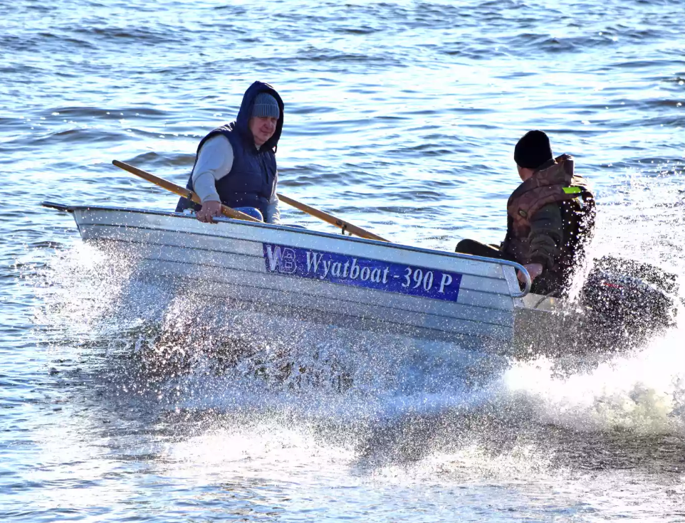 Алюминиевая лодка Wyatboat-390 P в Томске