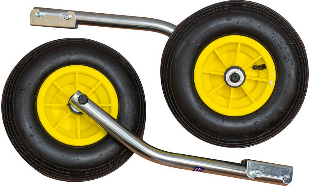 Транцевые колеса 330 мм модульные удлиненные в Томске