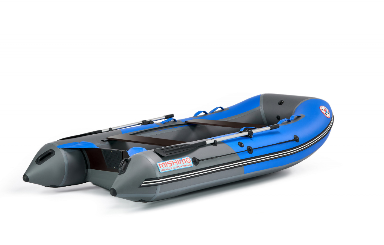 КОМПЛЕКТ ЛОДКА MISHIMO PRO 350 + ЛОДОЧНЫЙ МОТОР MARLIN MP 9.9 (15) AMHS PROLINE в Томске