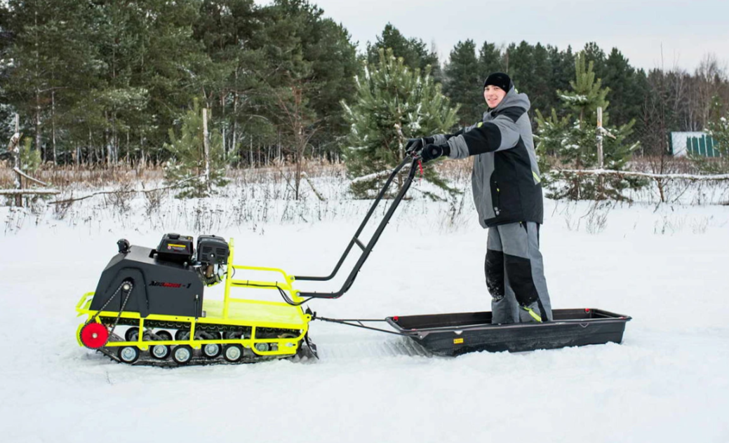 Мотобуксировщик Бурлак ХОЗЯИН-1 (капот металл) в Томске