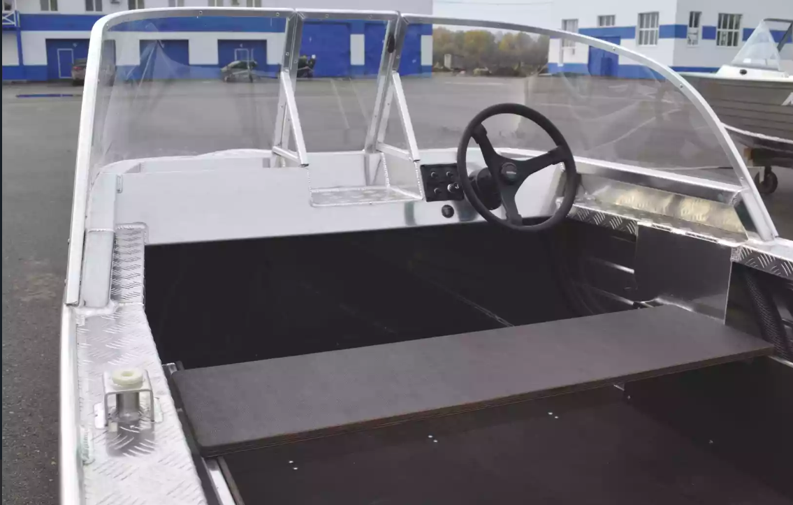 Алюминиевая лодка Wyatboat-390 Pro в Томске