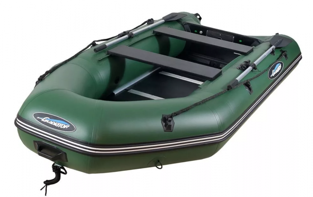 МОТОРНО-ГРЕБНАЯ ЛОДКА ПВХ GLADIATOR A 320 ТК С ФАНЕРНЫМ ПОЛОМ в Томске