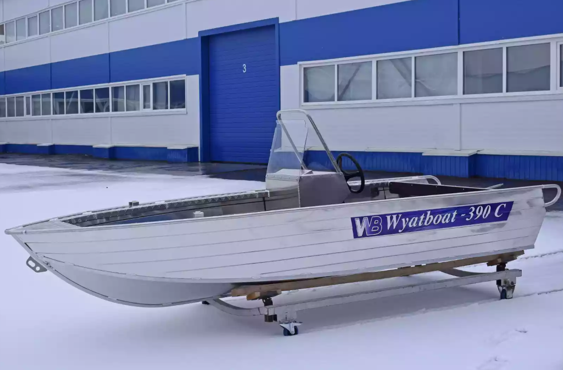 Алюминиевая лодка Wyatboat-390 C в Томске