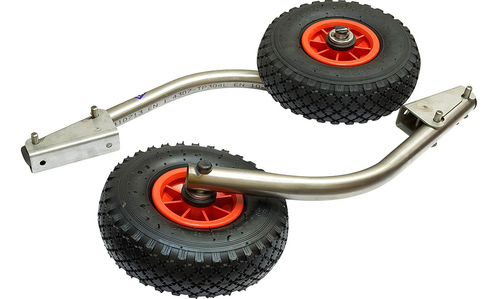 Транцевые колеса модульные для нднд из нержавеющей стали в Томске