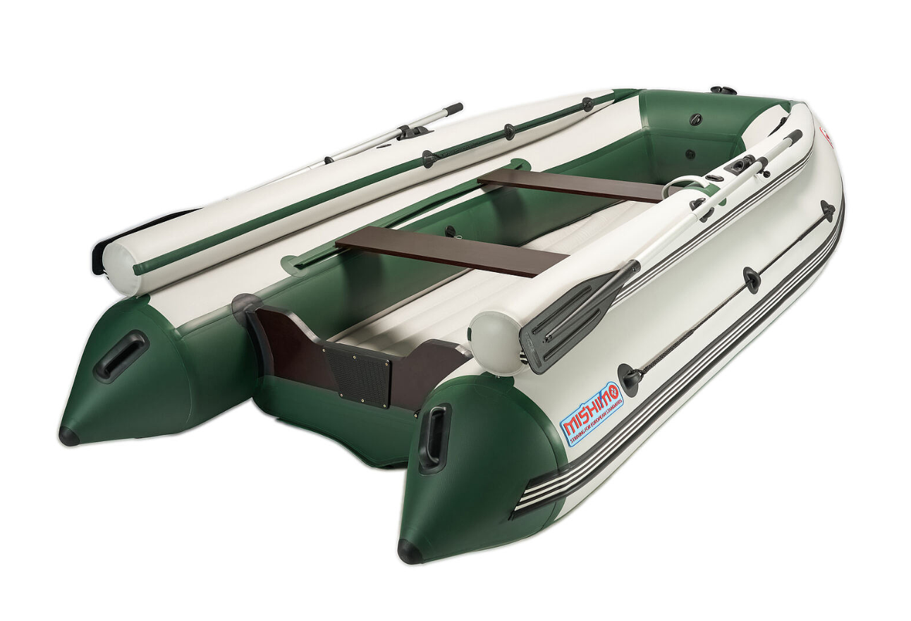 КОМПЛЕКТ ЛОДКА MISHIMO FAMILY LITE 370 + МОТОР MARLIN MP 9.9 AMHS PROLINE FORCE в Томске