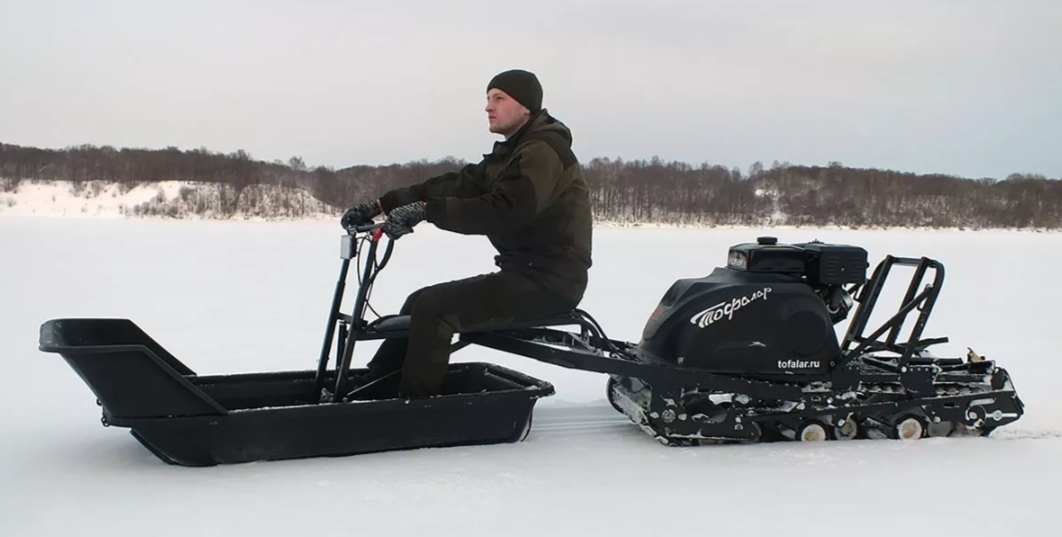 Мотобуксировщик Тофалар 500 с модулем Толкач в Томске