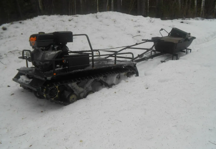 Мотобуксировщик AhtaR L13 в Томске