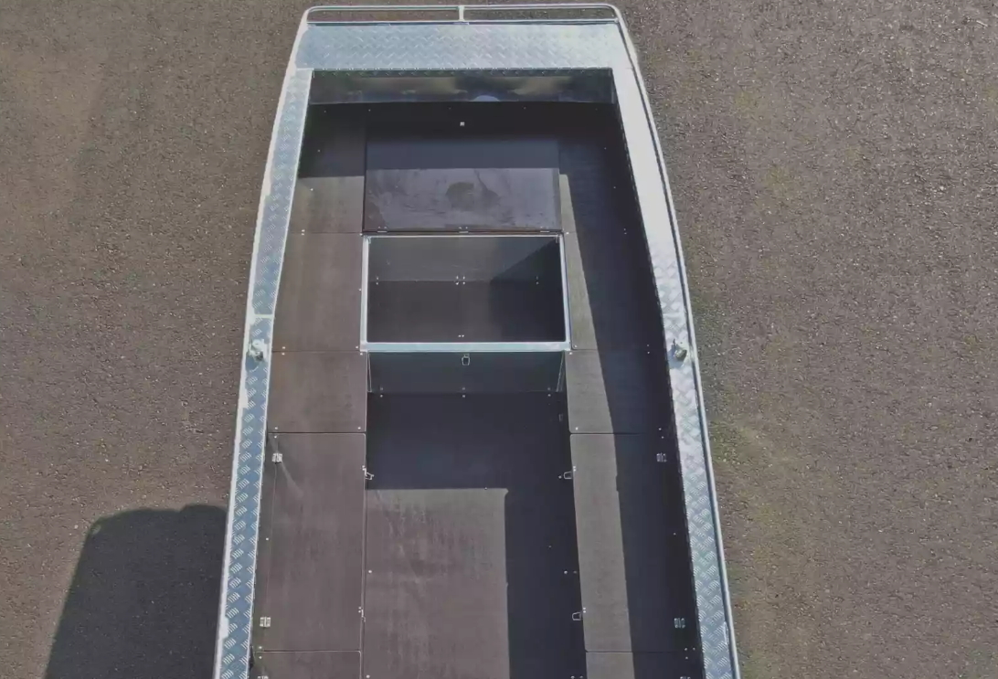 Алюминиевая лодка Wyatboat-490 Jonboat в Томске