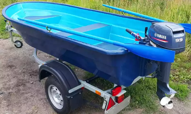 Стеклопластиковая лодка Neman-340 (тримаран) в Томске