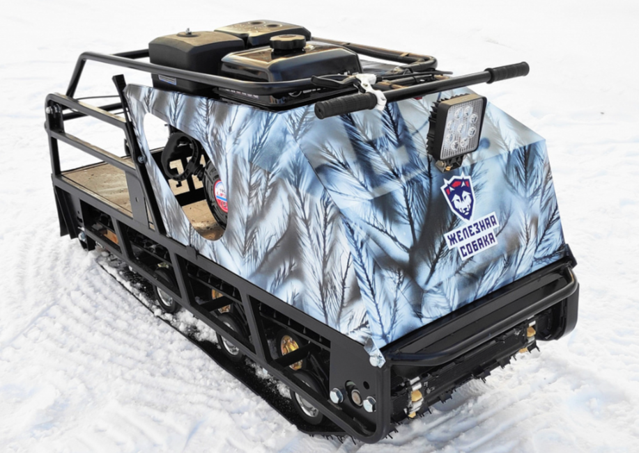 Мотобуксировщик Irondog (Железная собака) M600 20  Камуфляж Охотник в Томске