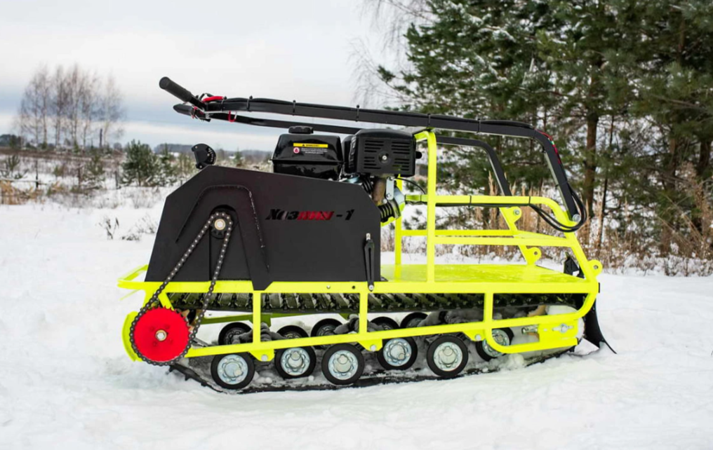 Мотобуксировщик Бурлак ХОЗЯИН-1 (капот металл) в Томске