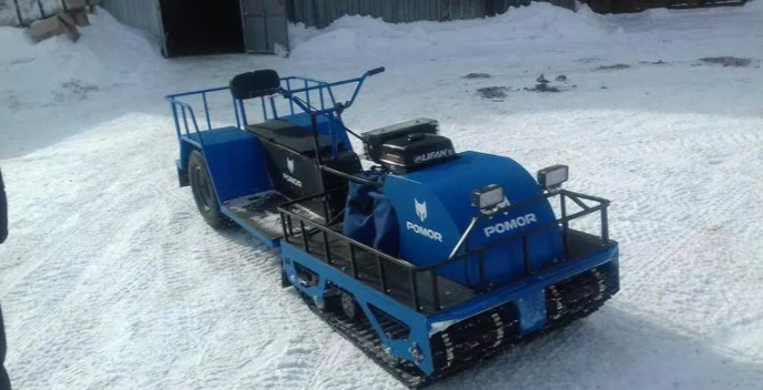 Мотобуксировщик POMOR X-2 K18 в Томске