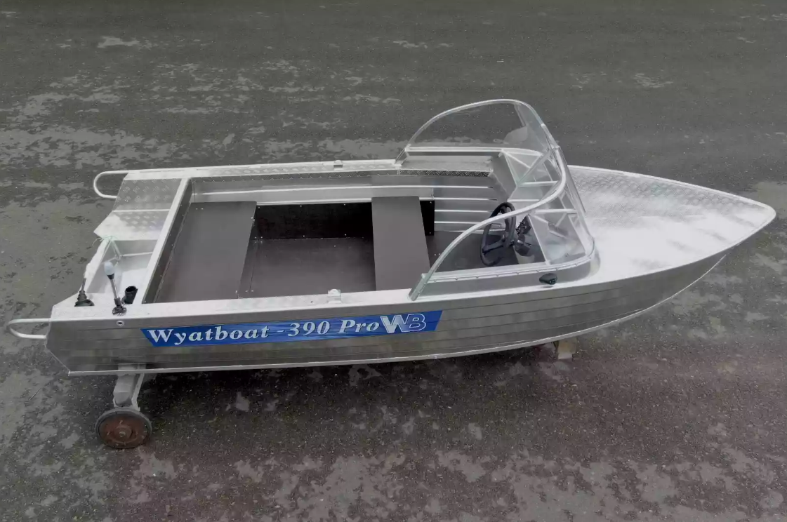 Алюминиевая лодка Wyatboat-390 Pro в Томске