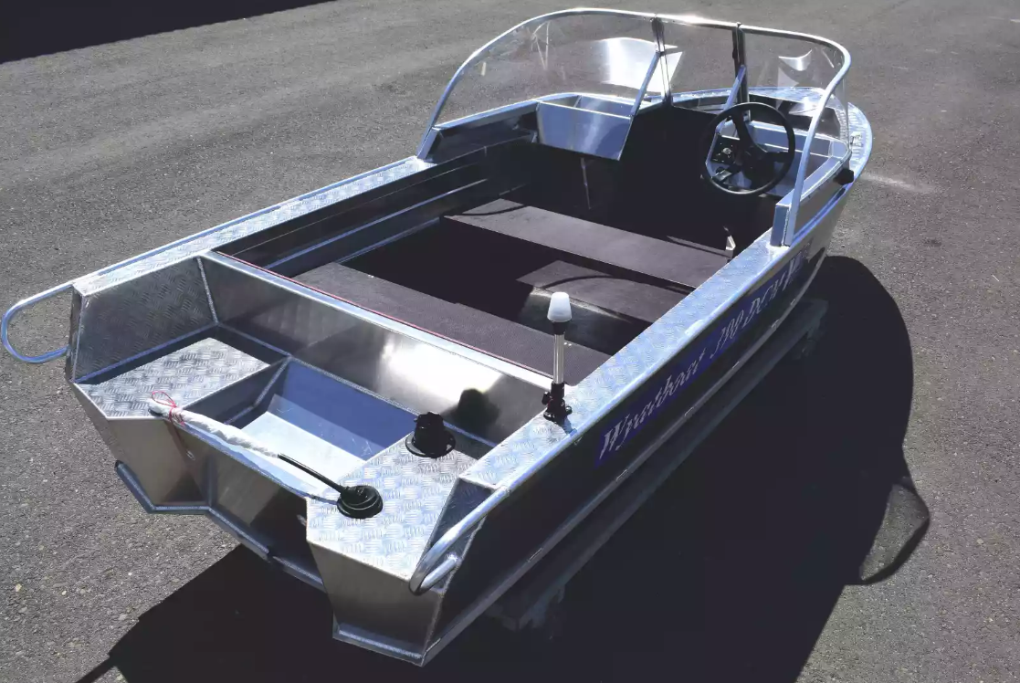 Алюминиевая лодка Wyatboat-390 DCM в Томске