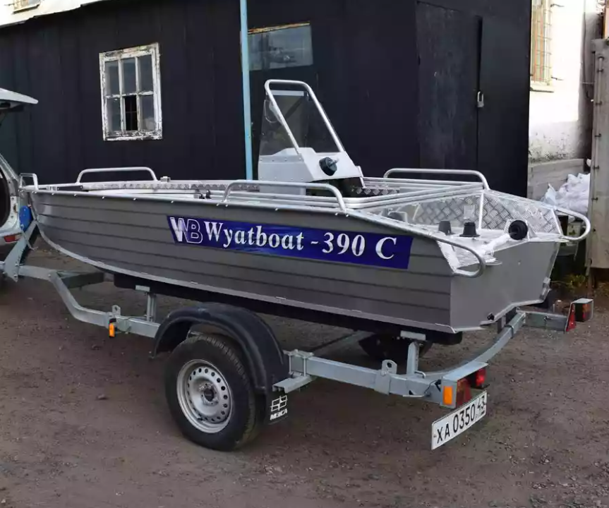 Алюминиевая лодка Wyatboat-390 C в Томске