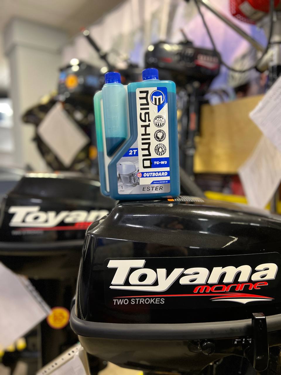 Масло MISHIMO 2T OUTBOARD (ESTER) полусинтетика 1 л в Томске
