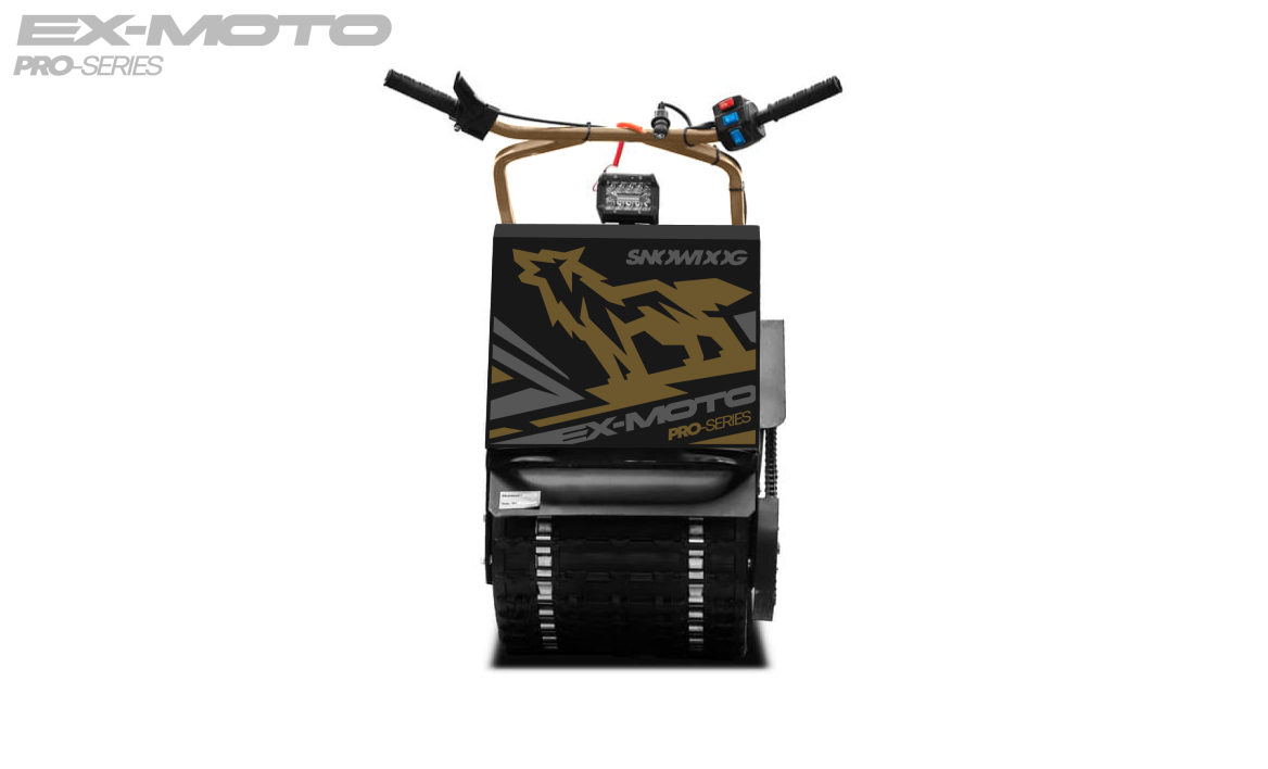 Мотобуксировщик EX-MOTO SNOWDOG S380 8л.с. в Томске