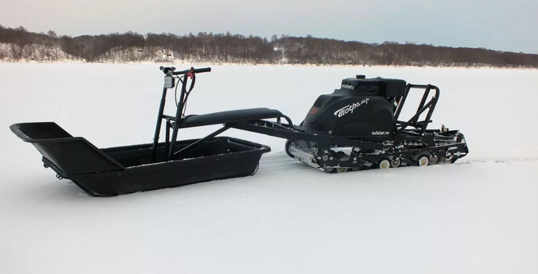 Мотобуксировщик Тофалар 500 с модулем Толкач в Томске