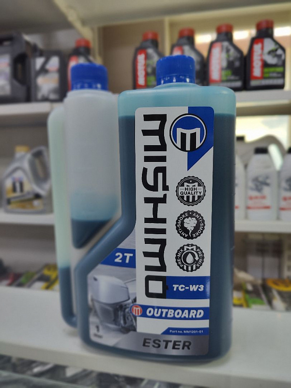 Масло MISHIMO 2T OUTBOARD (ESTER) полусинтетика 1 л в Томске