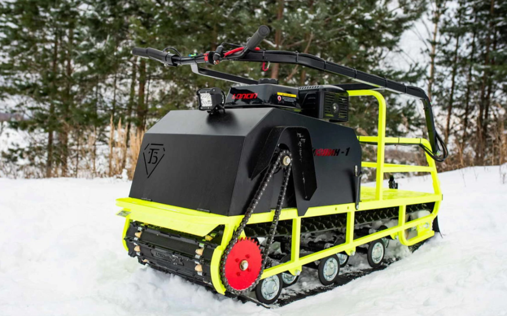 Мотобуксировщик Бурлак ХОЗЯИН-1 (капот металл) в Томске