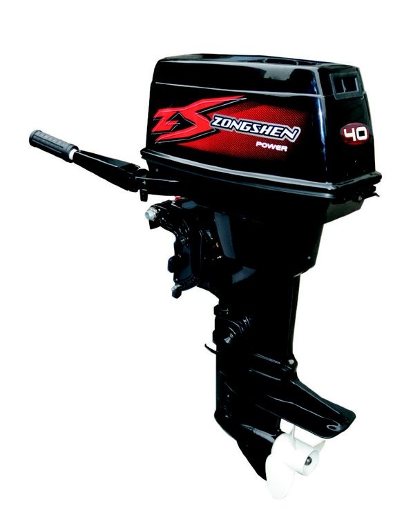 Лодочный мотор Zongshen T40 (+руль+пульт) в Томске